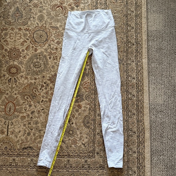 Lululemon Athletica Striped Gray Leggings - Picture 5 of 6